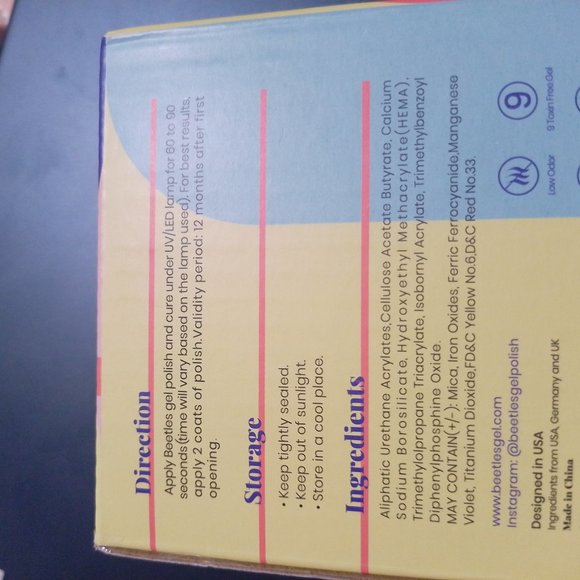 Beetles Zodiac Collection Gel Nail Polish Kit, Pisces Mermaid Tears 6 X 7.5ml - Picture 4 of 8